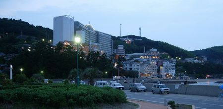 吉良ハワイワイキキビーチ遠景